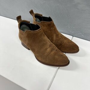 Alexander Wang Brown Suede Ankle Boots
